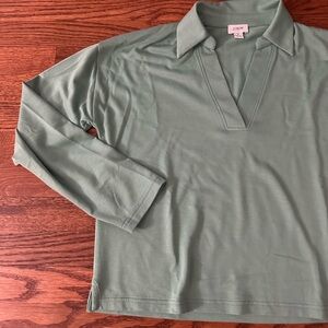 J.Crew Cropped Collared Shirt